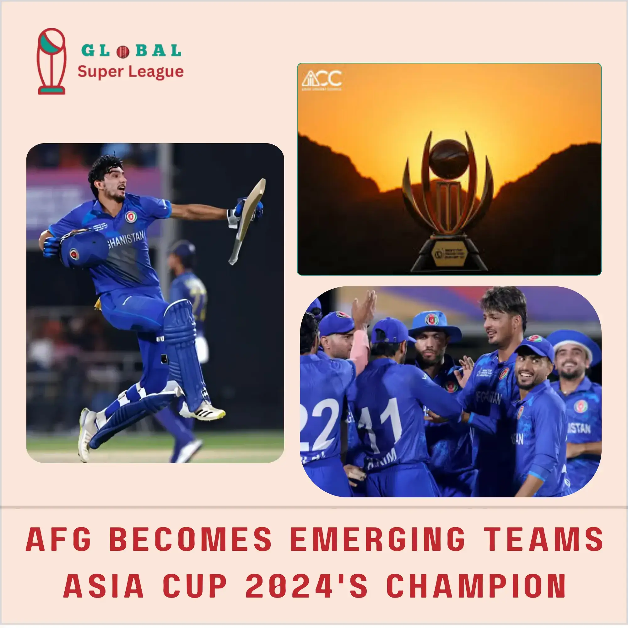 AFG Becomes Emerging Teams Asia Cup 2024's Champion