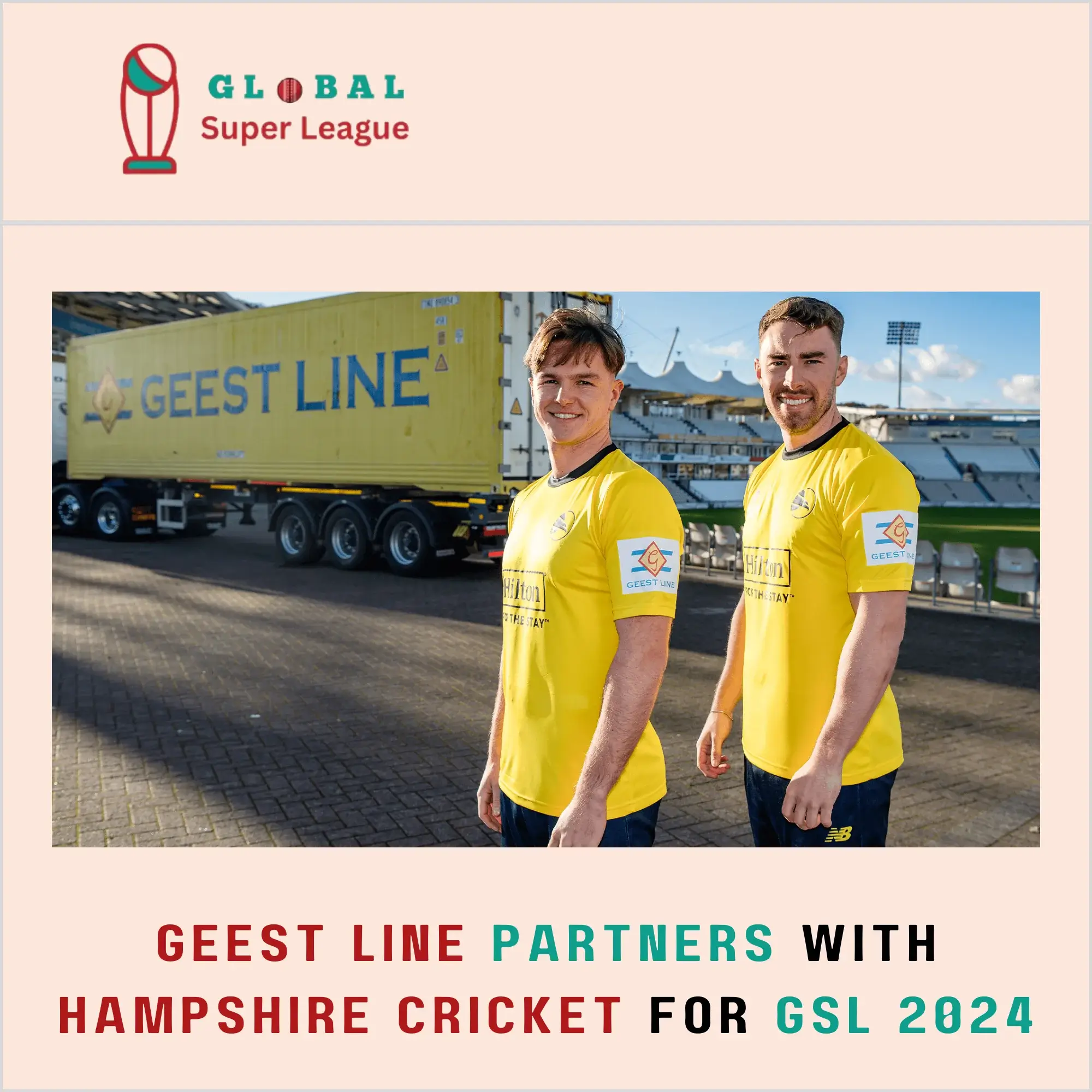 Official Partner of Hampshire Cricket in Global Super League